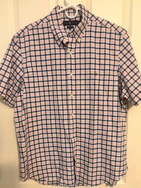 Polo Ralph Lauren Mens XL Polo Shirt Classic Fit Casual Short Sleeve button down
